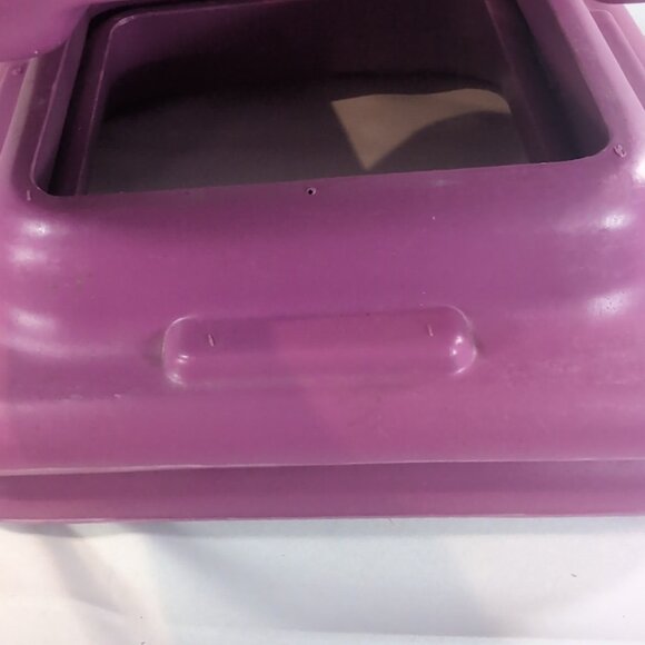 Set Lot of 4 The Step Original Aerobics Platform Purple 16" x 16" Risers Only - Picture 8 of 13